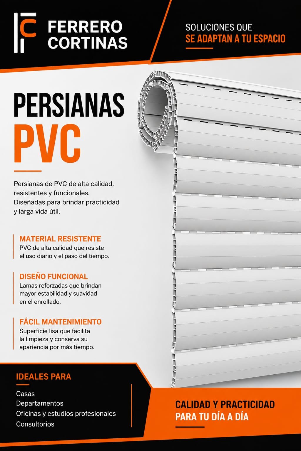 Persianas de PVC Ferrero 4